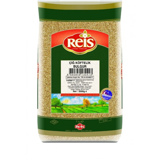 REİS 5KG ÇİĞKÖFTELİK BULGUR