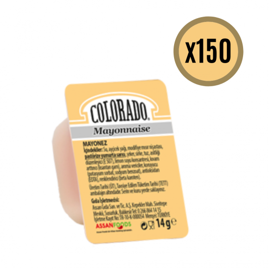 COLORADO MAYONEZ 14GR 150 ADET