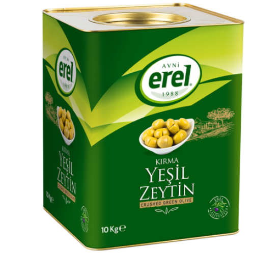 EREL 10KG KIRMA YEŞİL ZEYTİN 260-290 (M)