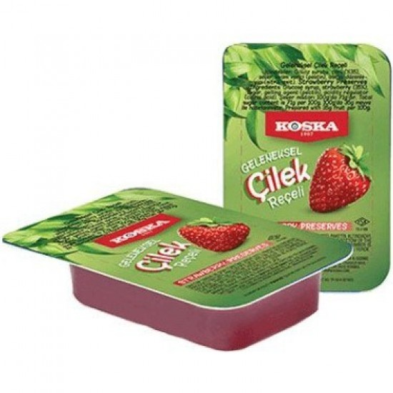 KOSKA PİKNİK REÇEL ÇİLEK 20 GR 100 ADET