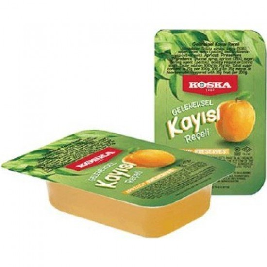 KOSKA PİKNİK REÇEL KAYISI 20 GR 100 ADET
