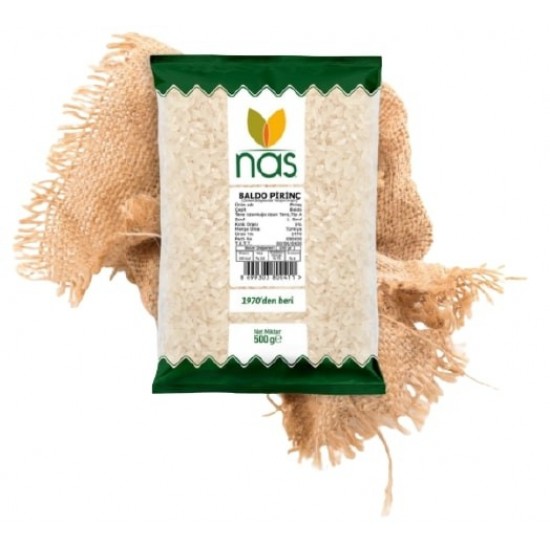 NAS 500 GR GÖNEN BALDO PİRİNÇ 20 ADET