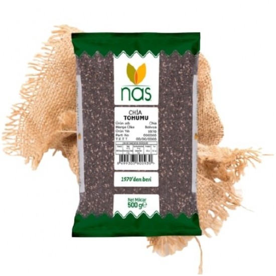 NAS 500 GR  CHİA TOHUMU 20 ADET