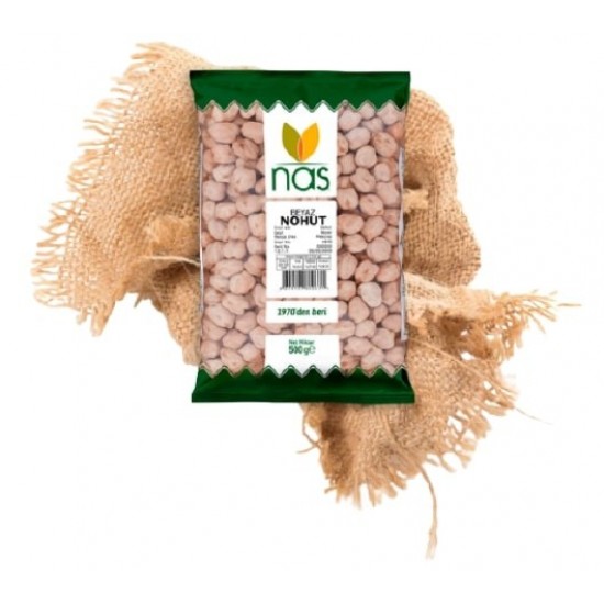 NAS 500 GR BEYAZ NOHUT 20 ADET