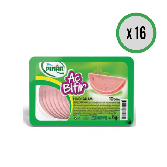 PINAR SALAM AÇ BİTİR 75 GR - 16'LI