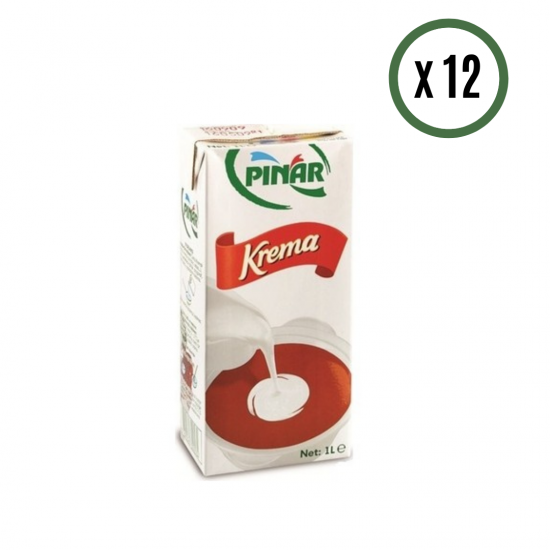 PINAR KREMA 1LT 12 ADET