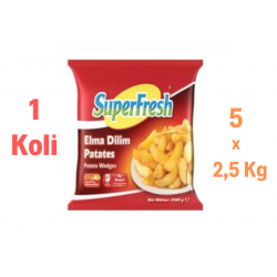 SUPERFRESH DOND.ELMA DİLİM PATATES