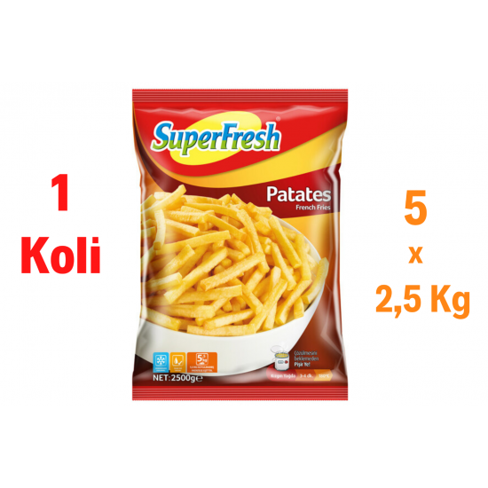 SUPERFRESH DOND.PATATES 2.5 KG