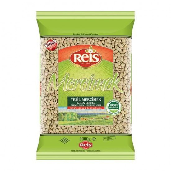 REİS YEŞİL MERCİMEK 1KG