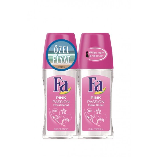 Fa Pink Passion 2'Li Kadın Deodorant Roll-On 50 ml + 50 ml