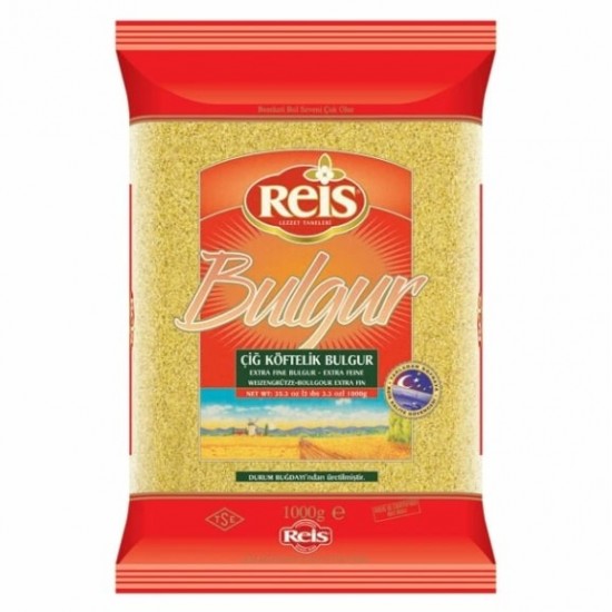REİS ÇİĞ KÖFTELİK BULGUR 1 KG