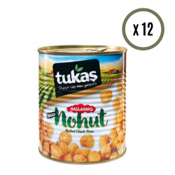 TUKAŞ 800 GR NOHUT HAŞLANMIŞ 12 ADET