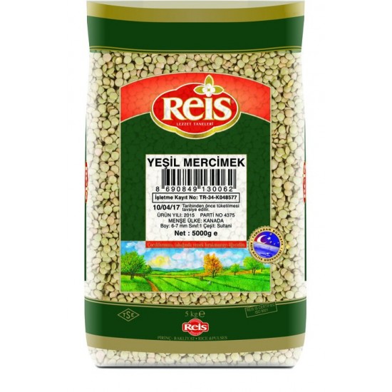 REİS 5KG YEŞİL MERCİMEK