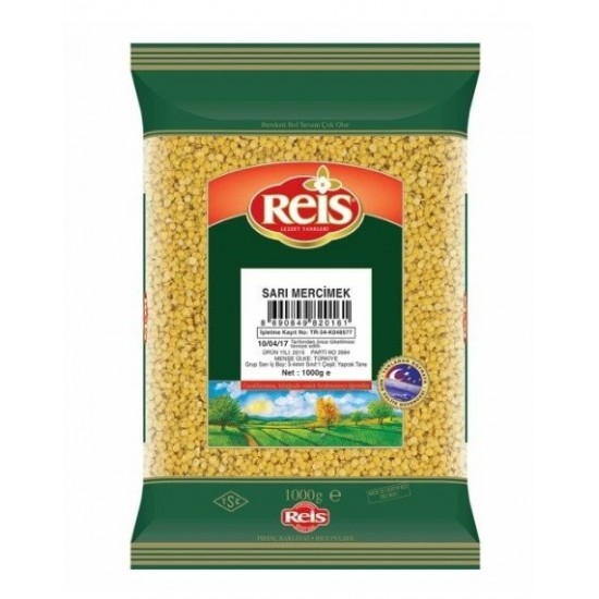 REİS  SARI MERCİMEK 1KG