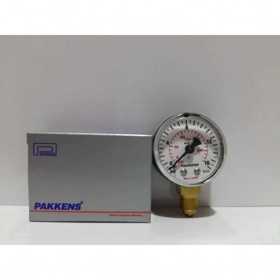 Kalde su basınç düşürücü 1/2 rekorlu DN15 +Pakkens manometre