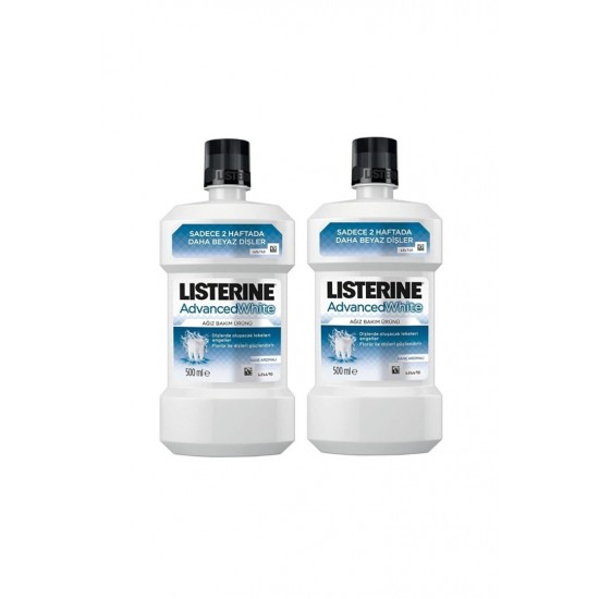 Listerine Ağız Çalkalama Suyu 500 ml 2 Adet