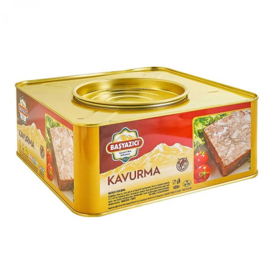 BAŞYAZICI TENEKE KAVURMA 5KG