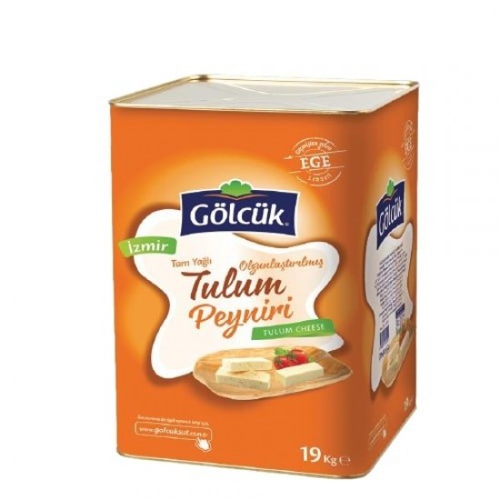 GÖLCÜK İZMİR TULUM PEYNİR 19 KG TURUNCU