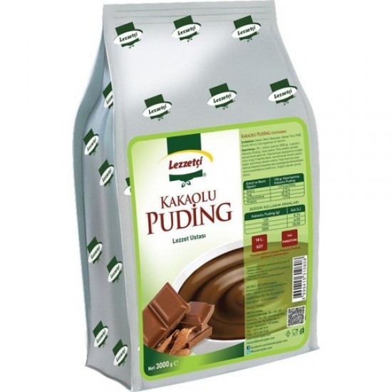 LEZZETÇİ 3KG KAKAO PUDİNG