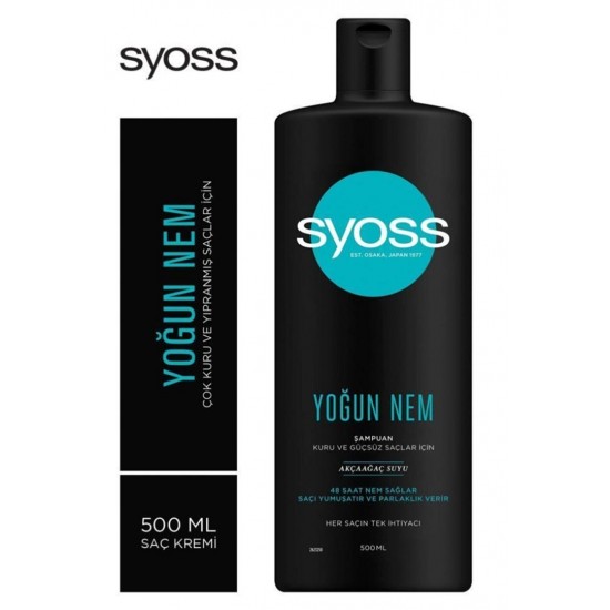 SYOSS ŞAMPUAN YOĞUN NEM 500 ML