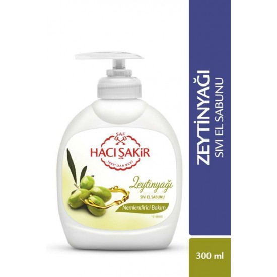 Hacı Şakir Zeytinyağı Nemlendirici Bakım Sıvı El Sabunu 300 ml