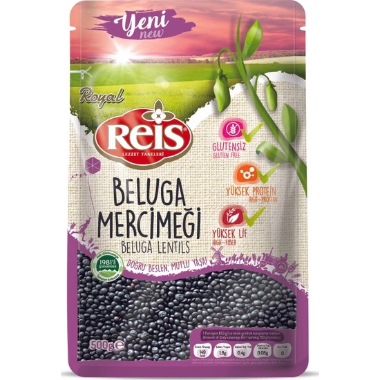 REİS BELLUGA MERCİMEK  500GR