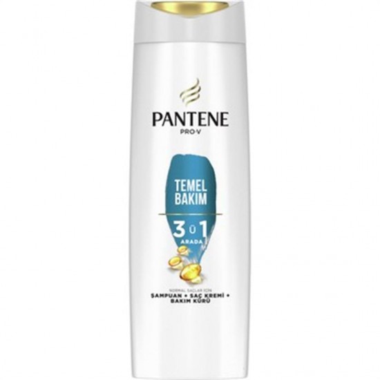 PANTENE ŞAMPUAN TEMEL BAKIM 3'Ü 1 ARADA 400 ML