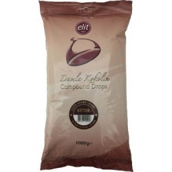 ELİT DAMLA BİTTER KOKOLİN 1000GR